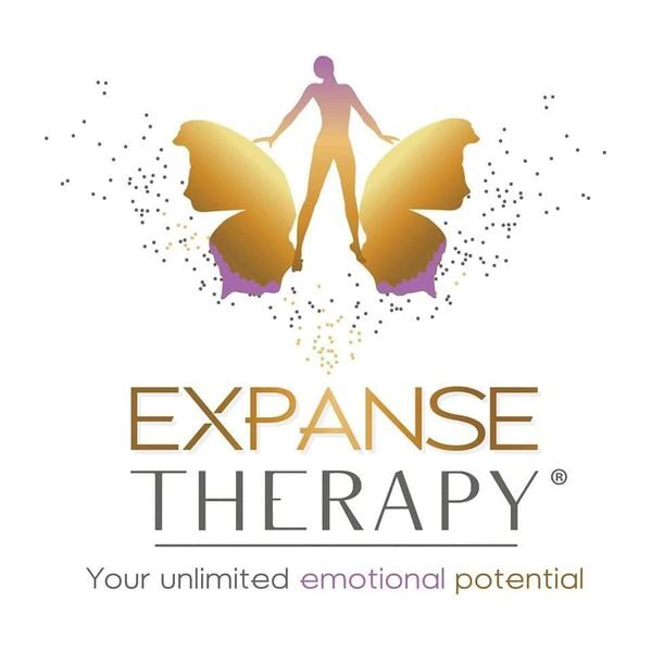 Expanse therapy logo biele